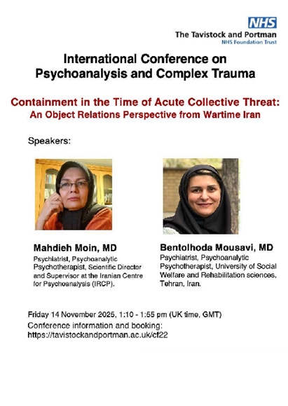 internationsl conference on psychoanalysis and complex trauma 